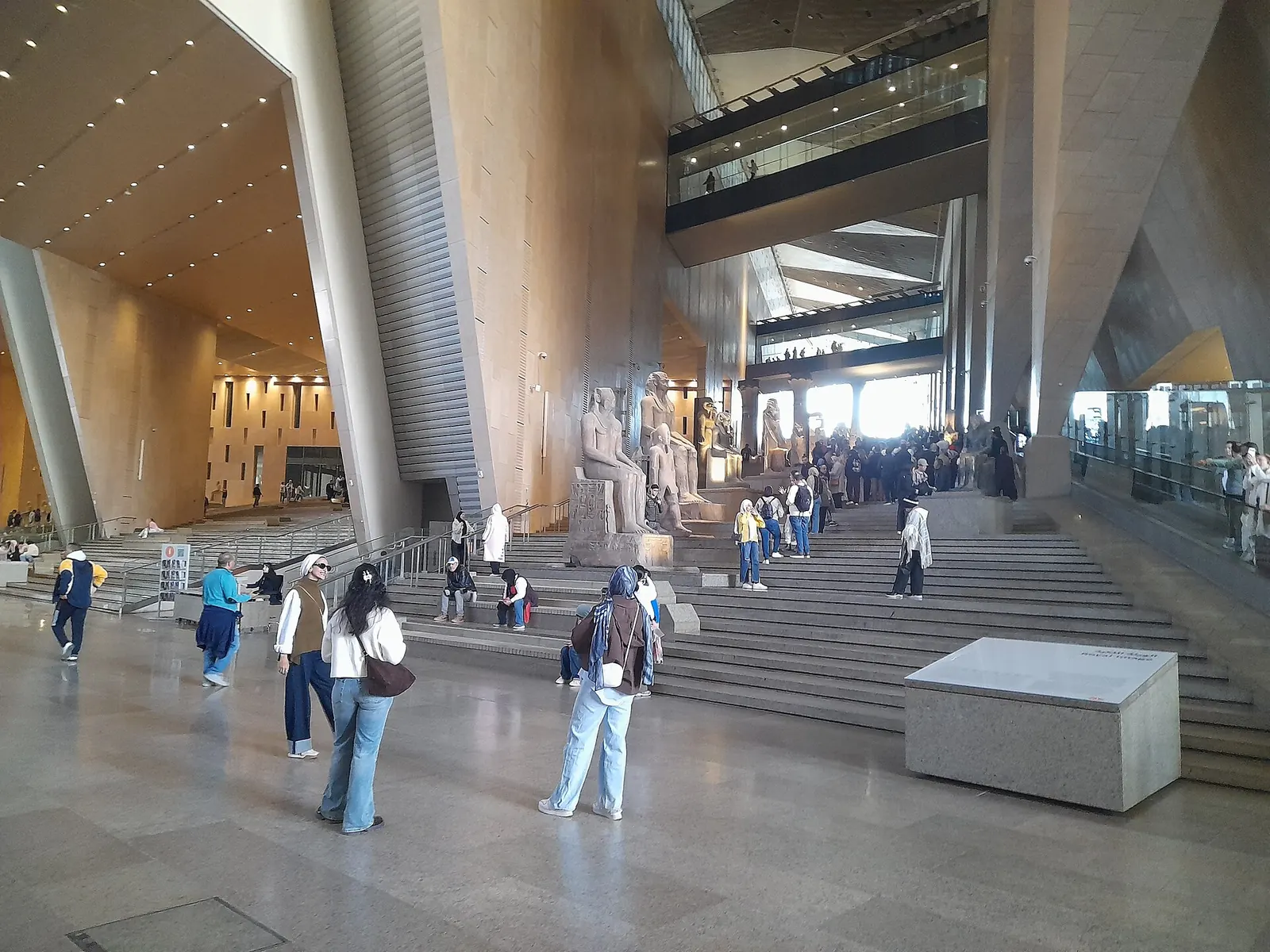 Grand Egyptian Museum exterior in Giza